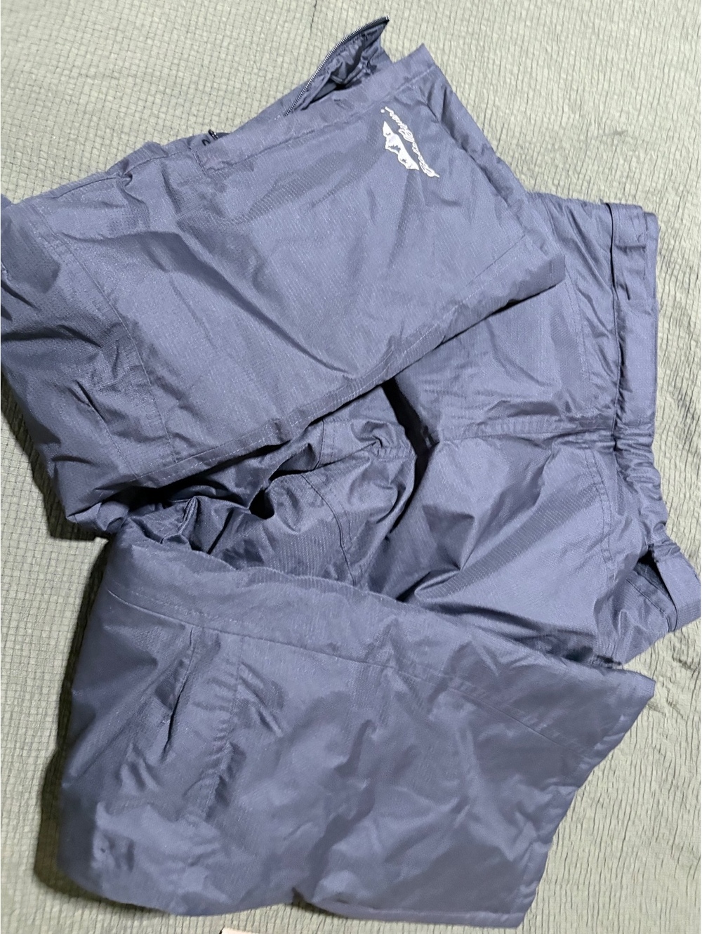 Eddie Bauer Kids Black Snow Pants Size L (14)